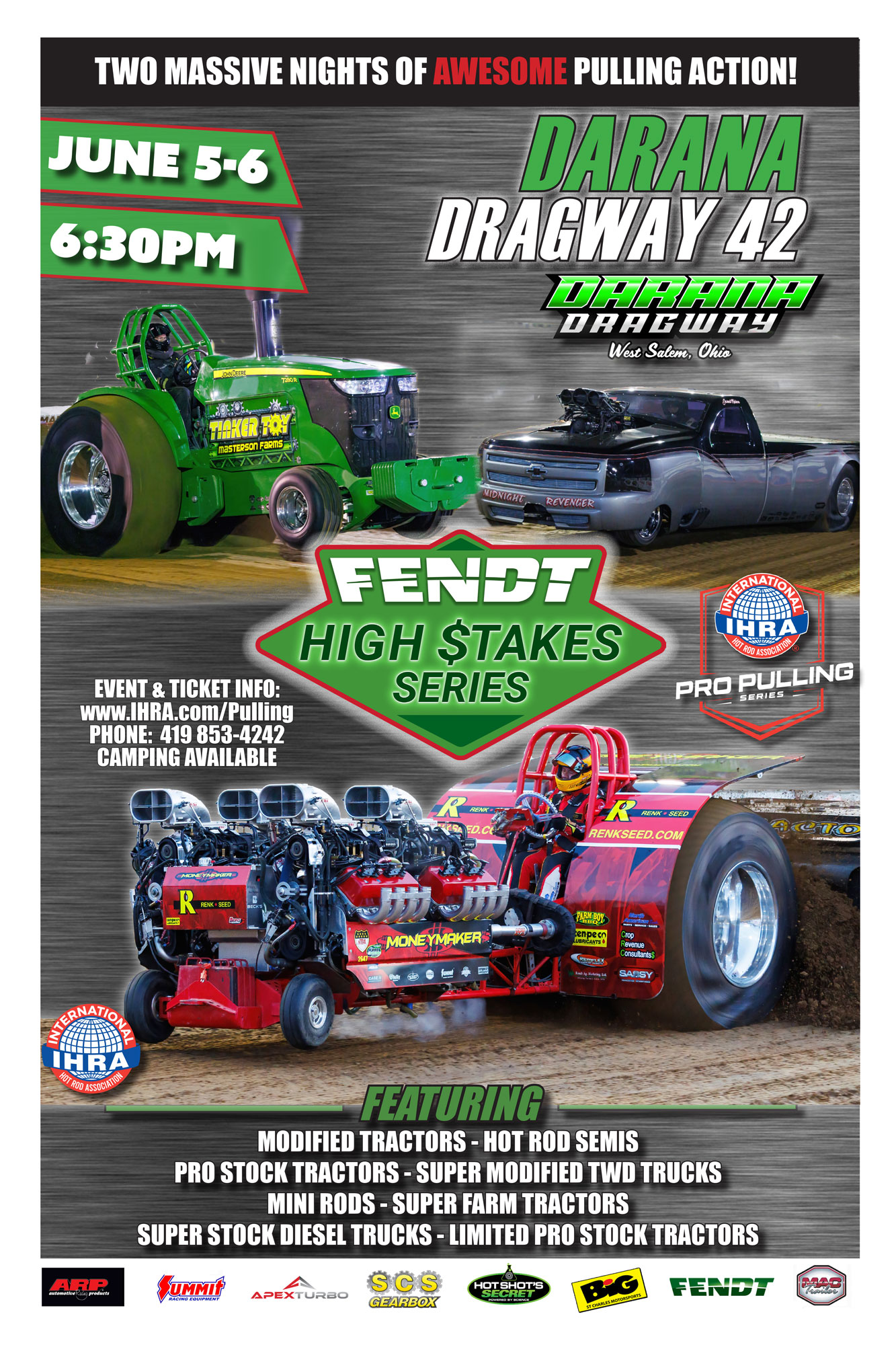Tractor Pull - Darana Dragway 42 - West Salem, Ohio